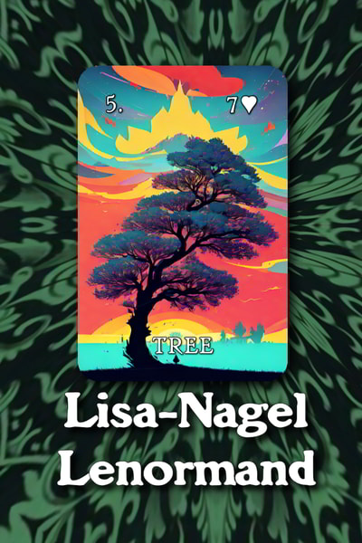 Lisa-Nagel Lenormand Bridge-Sized Deck