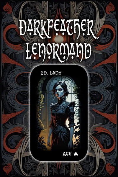 Darkfeather Lenormand Mint-Tin Deck