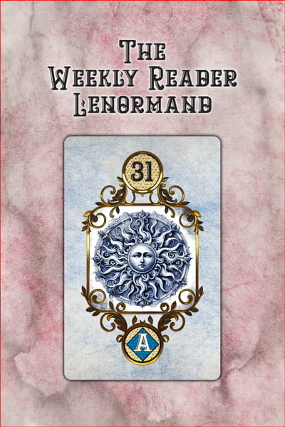 The Weekly Reader Lenormand Mint Tin Deck